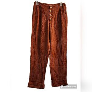 NWT L*Space Georgie Pant Size Small in Tobacco